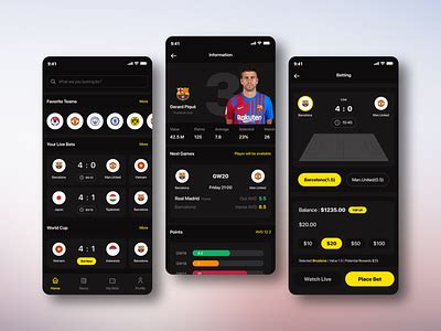 betting app ui|Betting App designs, themes, templates and downloadable.